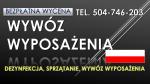 Sprzątanie po zmarłych, zgonie, tel. 504-746-203. Dezynfekcja, cena. Opróżnianie mieszkań po zm