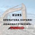 Kurs operatora koparki