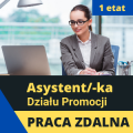 Asystent/-ka do Działu Promocji