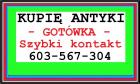 JESTEM ZAINTERESOWANY ZAKUPEM - ANTYKÓW - KUPIĘ ANTYKI - GOTÓWKA - ZADZWOŃ - 603-567-304 - SKUP 