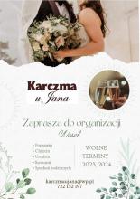 Lokal na wesele Rzeszów - 2023/2024 - Karczma u Jana