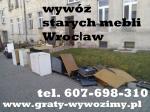 Utylizacja,wywóz starych mebli Wrocław.Opróżnianie meiszkań,piwnic.