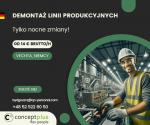 Pracownik ds. montażu i demontażu linii produkcyjnych (k/m) - tylko nocne zmiany!