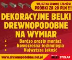 Drewnopodobne belki SUFITOWE NA WYMIAR - ZAMÓW PRÓBKI