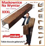 Maskownice drewnopodobne styropianowe na wymiar Plastmaker