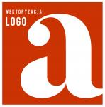 Wektoryzacja logo grafik zmiana jpg bitmapa rastrowa na wektor