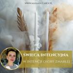 Świeca intencyjna dla osoby zmarłej- Święto zmarłych