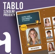 Tablo Szkolne Szablony – 9 Wzorów Format PSD do Personalizacji